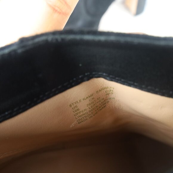 Kate Spade NY Barrett Suede Heel Boots Black 10 - Picture 14 of 16